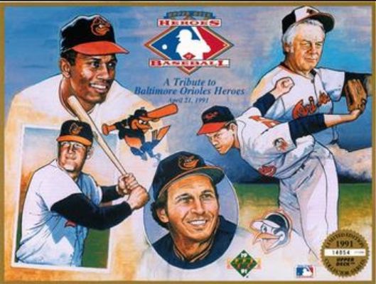1991 Upper Deck Heroes of Baseball Base /10000