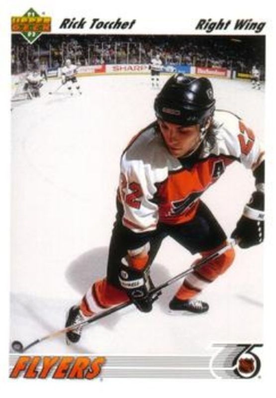 Rick Tocchet 1991 Upper Deck #122 Base RAW