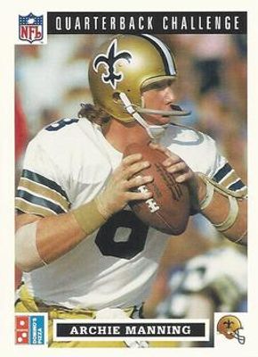 1991 Upper Deck Domino's The Quarterbacks #40 Base