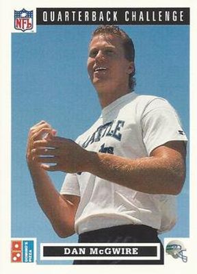 1991 Upper Deck Domino's The Quarterbacks #28 Base