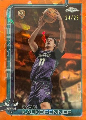 2025 Topps Chrome Update Sapphire Edition #184 Orange /25