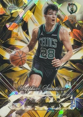 2025 Topps Chrome Update Sapphire Edition #SS-18 Sapphire Selections - Gold /50