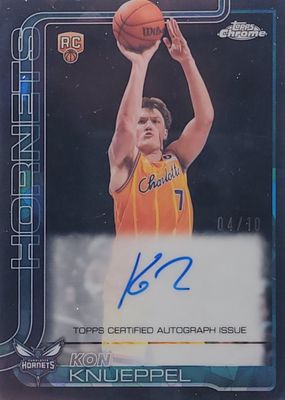 2025 Topps Chrome Update Sapphire Edition #TCA-KK Chrome Autographs - Black /10