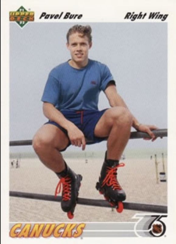 Pavel Bure 1991 Upper Deck #54 Base RAW