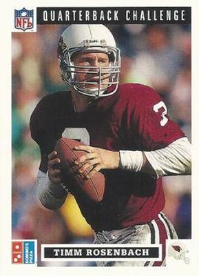 1991 Upper Deck Domino's The Quarterbacks #20 Base