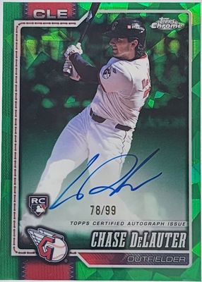 2026 Topps Chrome Sapphire Edition #RA-CD Sapphire Autographs - Green /99