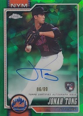 2026 Topps Chrome Sapphire Edition #RA-JTO Sapphire Autographs - Green /99
