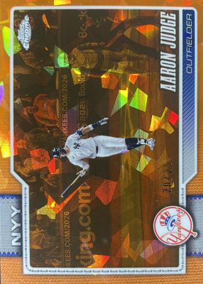 2026 Topps Chrome Sapphire Edition #100 Image Variation - Orange /25