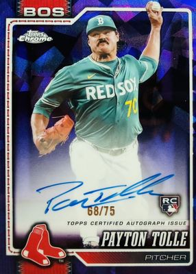 2026 Topps Chrome Sapphire Edition #RA-PT Sapphire Autographs - Purple /75