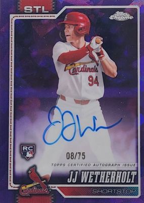 2026 Topps Chrome Sapphire Edition #RA-JJW Sapphire Autographs - Purple /75