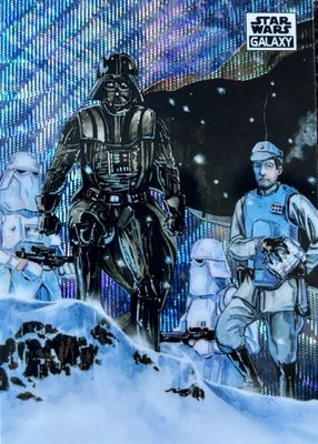 2021 Topps Chrome Star Wars Galaxy #59 Wave Refractor /99