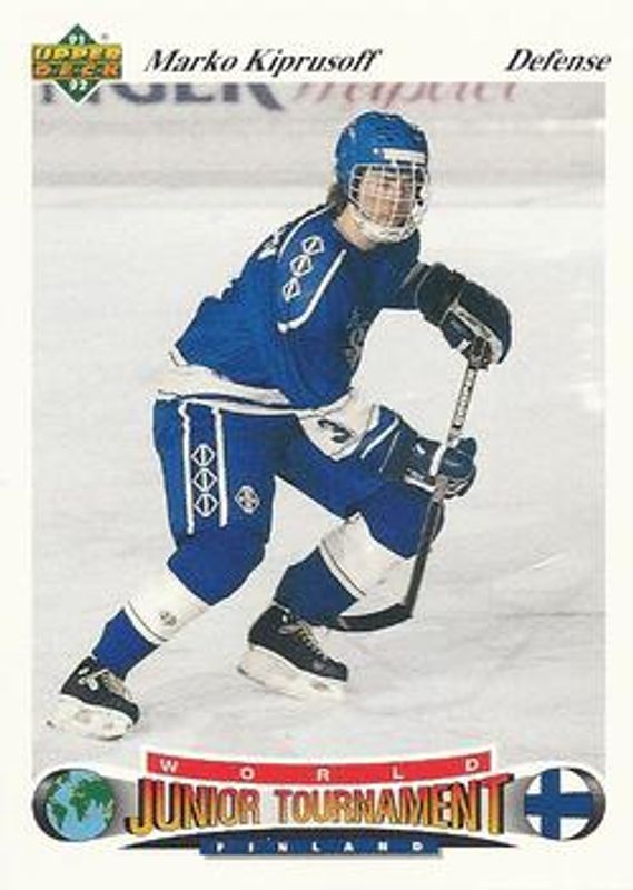 1991 Upper Deck Czech World Juniors #34 Base