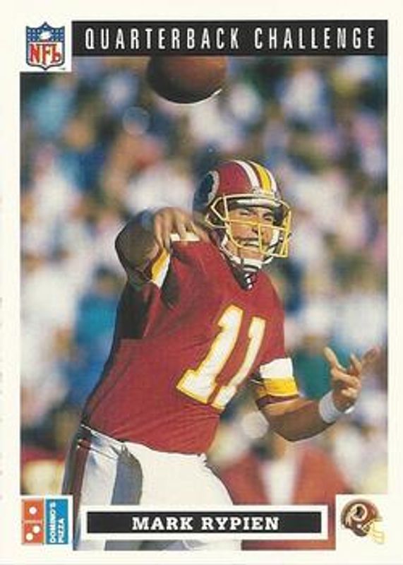 1991 Upper Deck Domino's The Quarterbacks #31 Base