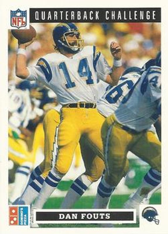 1991 Upper Deck Domino's The Quarterbacks #35 Base
