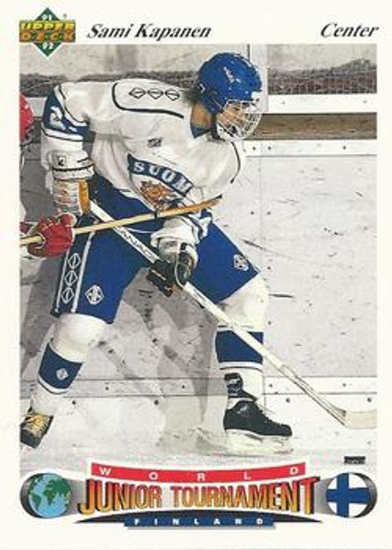 1991 Upper Deck Czech World Juniors #37 Base