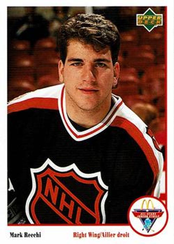 Mark Recchi 1991 Upper Deck McDonald's All-Stars #Mc-4 Base RAW