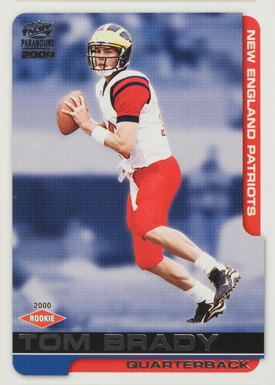 Tom Brady 2000 Pacific Paramount #138 Base Price Guide - Sports