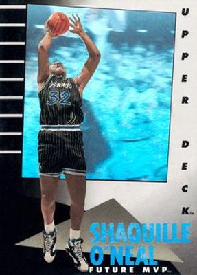 1992 Upper Deck MVP Holograms #35 Base /138000