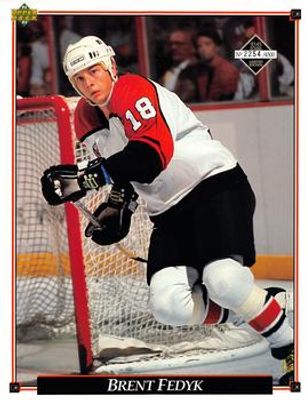 1992 Upper Deck Philadelphia Flyers Base /4500