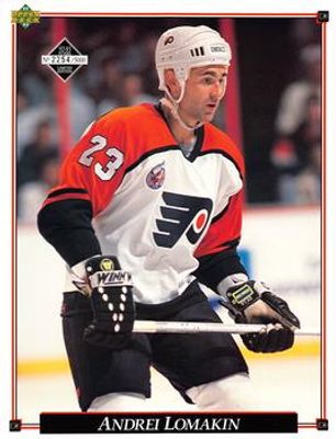 1992 Upper Deck Philadelphia Flyers Base /4500
