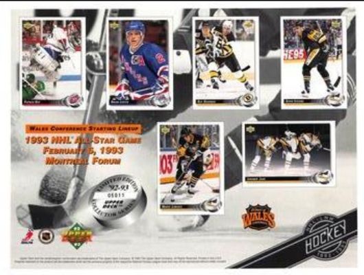 1992 Upper Deck Promotional Sheets Base /46557