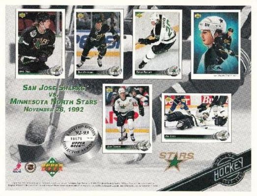 1992 Upper Deck Promotional Sheets Base /46557