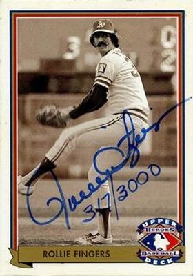 1992 Upper Deck #H7 Heroes of Baseball Autographed /3000