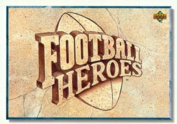 1992 Upper Deck Football Heroes: Dan Marino