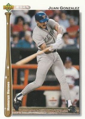 1992 Upper Deck #HR19 Homerun Heroes