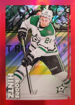 2022 Topps Chrome NHL Sticker Collection #166 Red Refractor /5
