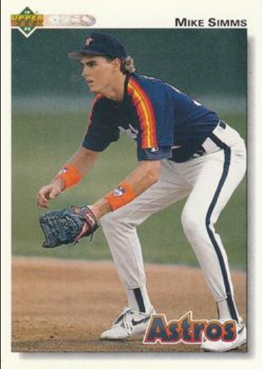 Mike Simms 1992 Upper Deck #584 Base Price Guide - Sports Card Investor