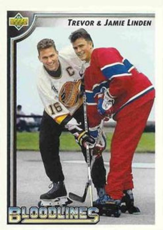 Trevor Linden 1992 Upper Deck #38a Base RAW
