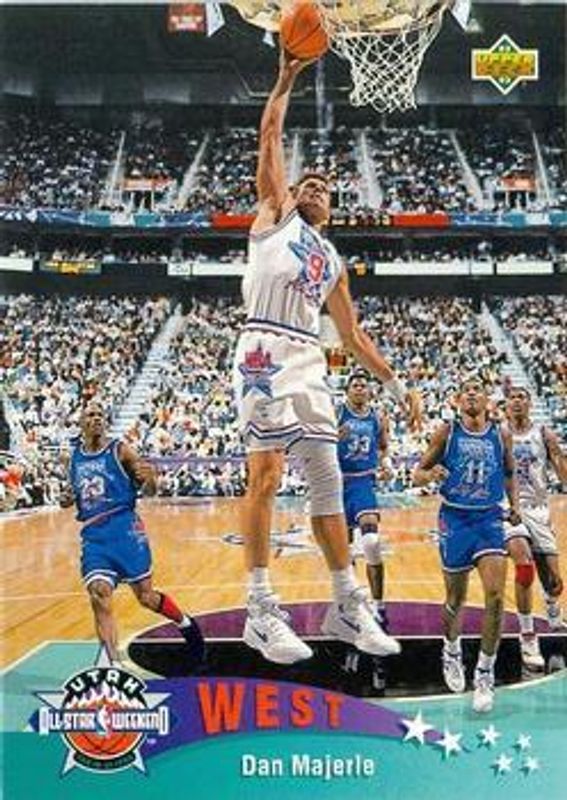 Dan Majerle 1992 Upper Deck Italian #22 Base RAW