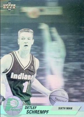 1992 Upper Deck French #EB4 Award Winner Holograms