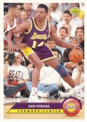 1992 Upper Deck McDonald's #LA7 Los Angeles Lakers