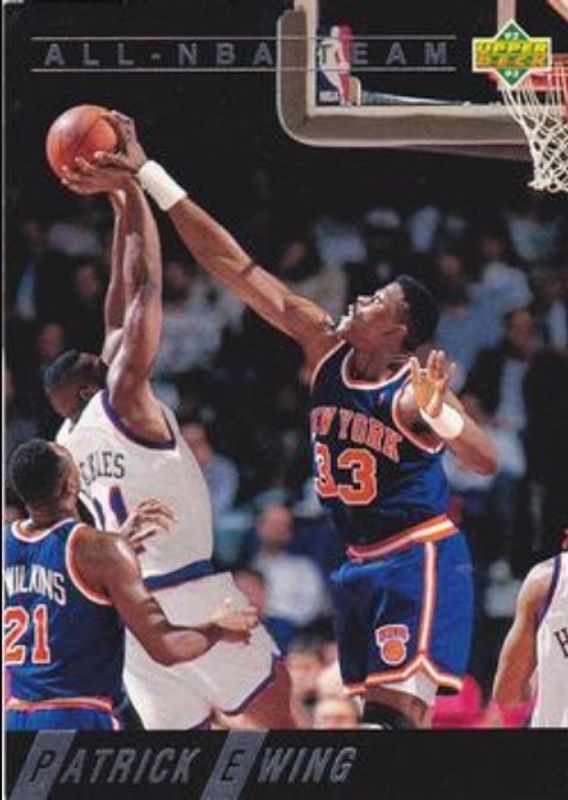 Patrick Ewing 1992 Upper Deck #AN8 All NBA Team RAW
