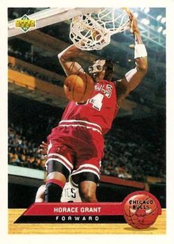 Horace Grant 1992 Upper Deck McDonald's #P6 Base RAW