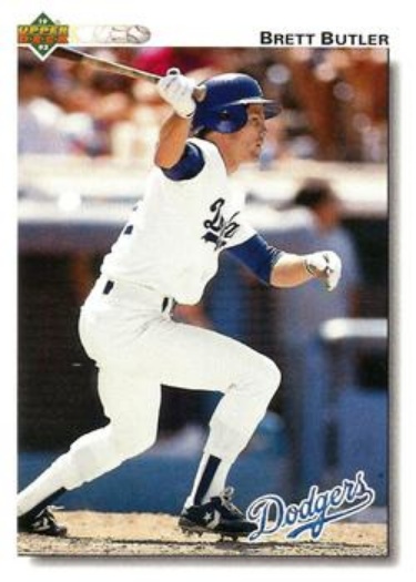 Brett Butler 1992 Upper Deck #307 Gold Hologram Price Guide - Sports ...