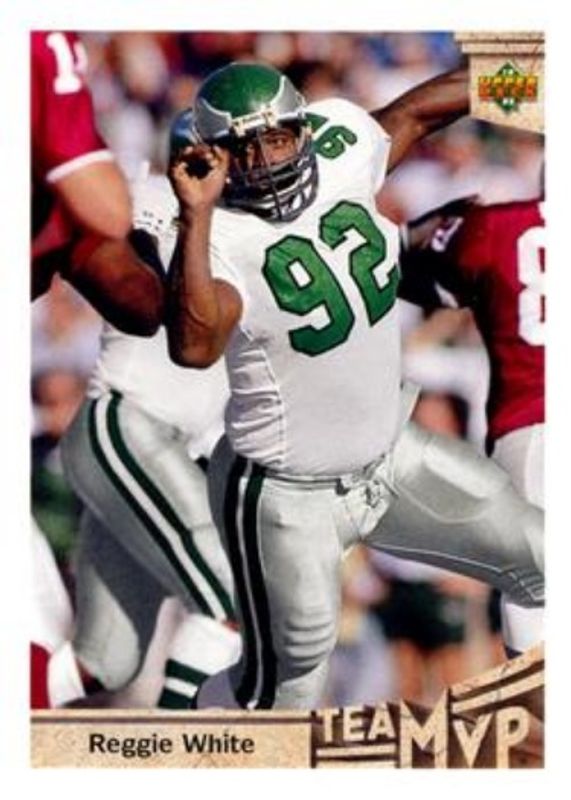 Reggie White 1992 Upper Deck #363 Base RAW