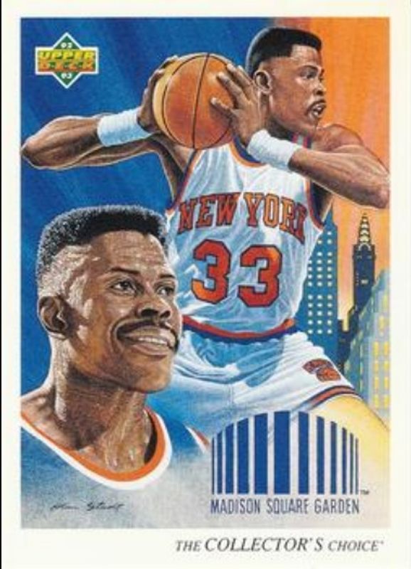 Patrick Ewing 1992 Upper Deck #46 Base RAW