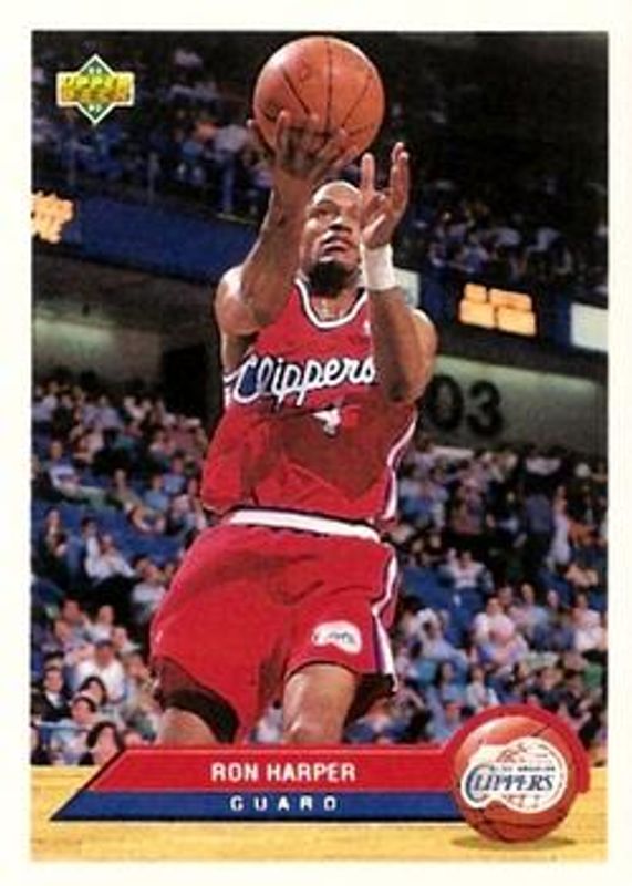 Ron Harper 1992 Upper Deck McDonald's #P19 Base RAW