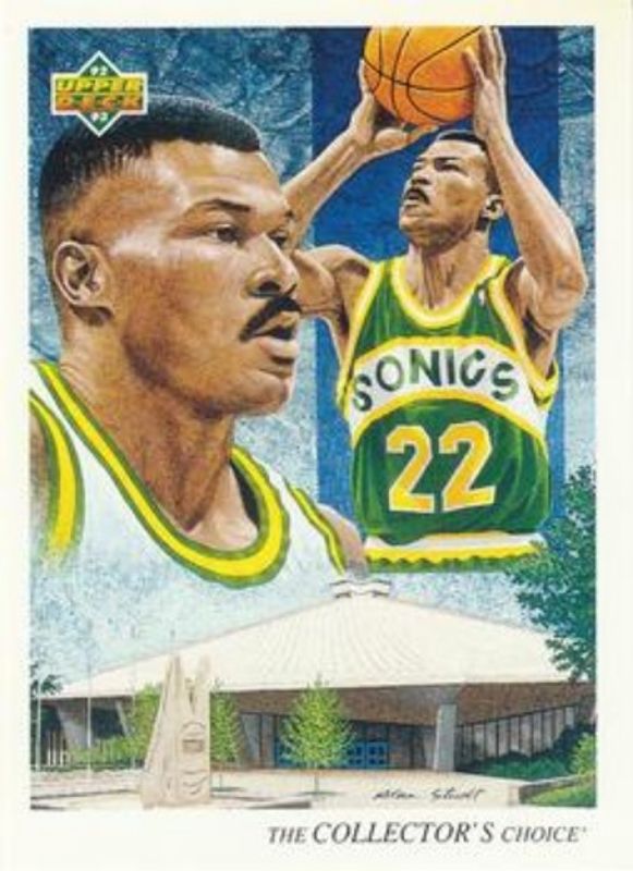 Ricky Pierce 1992 Upper Deck #58 Base RAW