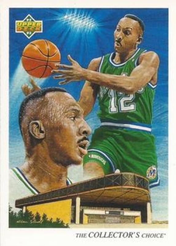 Derek Harper 1992 Upper Deck #49b Base RAW