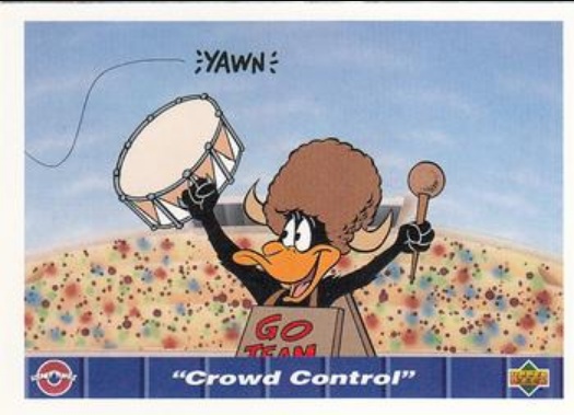Crowd Control 1992 Upper Deck Comic Ball IV #105 Base Price Guide ...