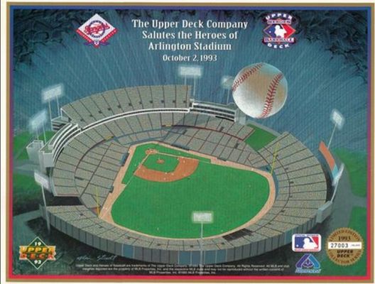 1993 Upper Deck Heroes of Baseball Base /53600