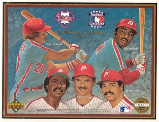 1993 Upper Deck Heroes of Baseball Base /53600