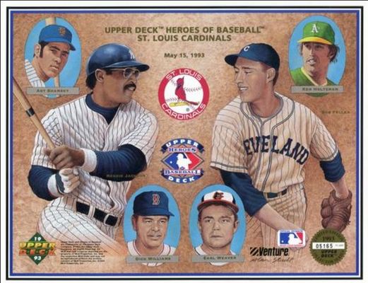 1993 Upper Deck Heroes of Baseball Base /53600