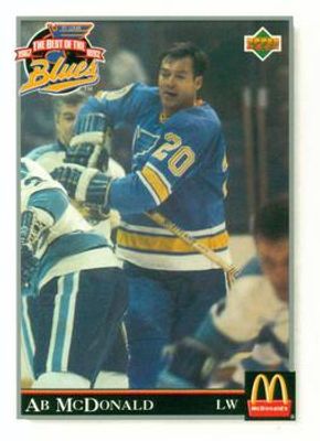 1993 Upper Deck McDonald's The Best of the Blues #8 Base