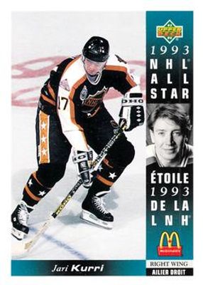 1993 Upper Deck McDonald's NHL All-Stars #McD-08 Base