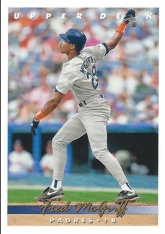 Fred McGriff 1993 Upper Deck #577 Base Price Guide - Sports Card Investor